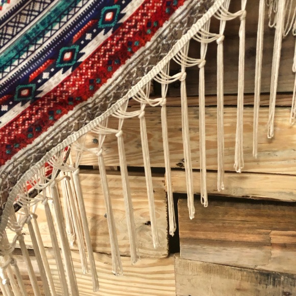 UMGEE fringed kimono, size S/M - Picture 6 of 10